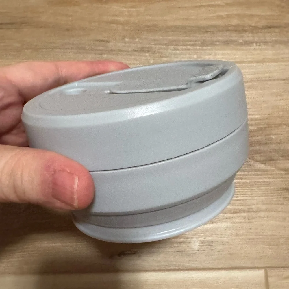 STOJO Collapsible Travel Cup With Straw - 16oz / 470ml
